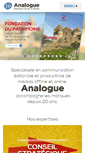 Mobile Screenshot of analogue.fr